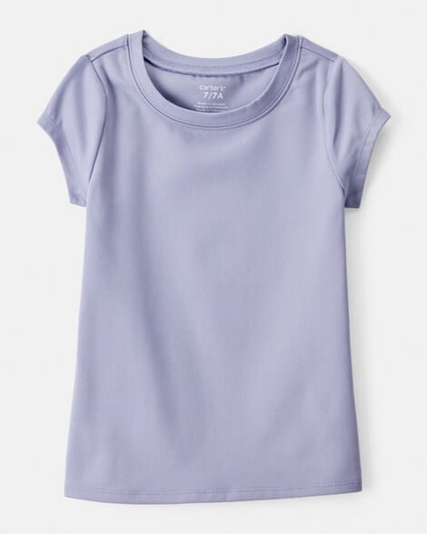 girls short-sleeve fashion top - blue
