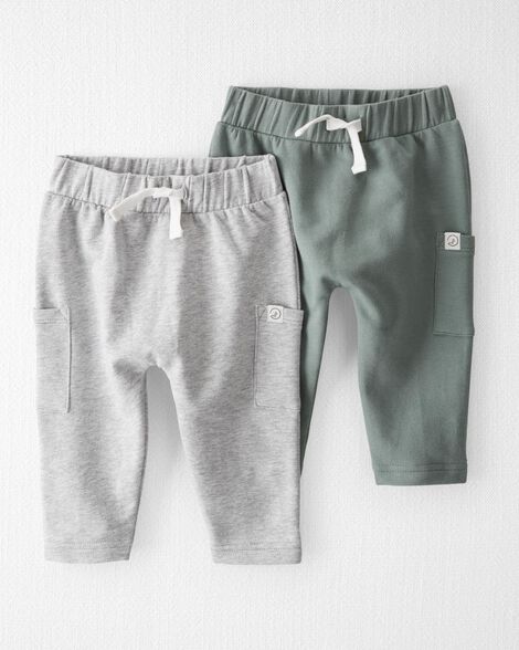  Product image 1 of Baby 2-Pack Organic Cotton Pants