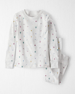 Product image 1 of Toddler Organic Cotton Pajamas in Icon Print