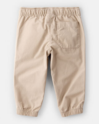 Product image 2 of Baby Boy Cotton Pull-On Fashion Pants - Khaki