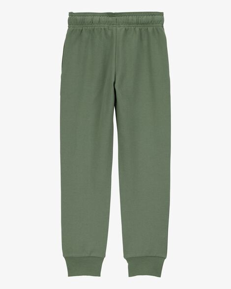  Product image 2 of Kid Pull-On Drawstring Joggers - Green