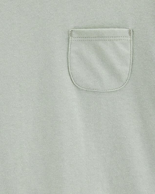 Product image 2 of Kid Solid Short-Sleeve Fashion Top - Green