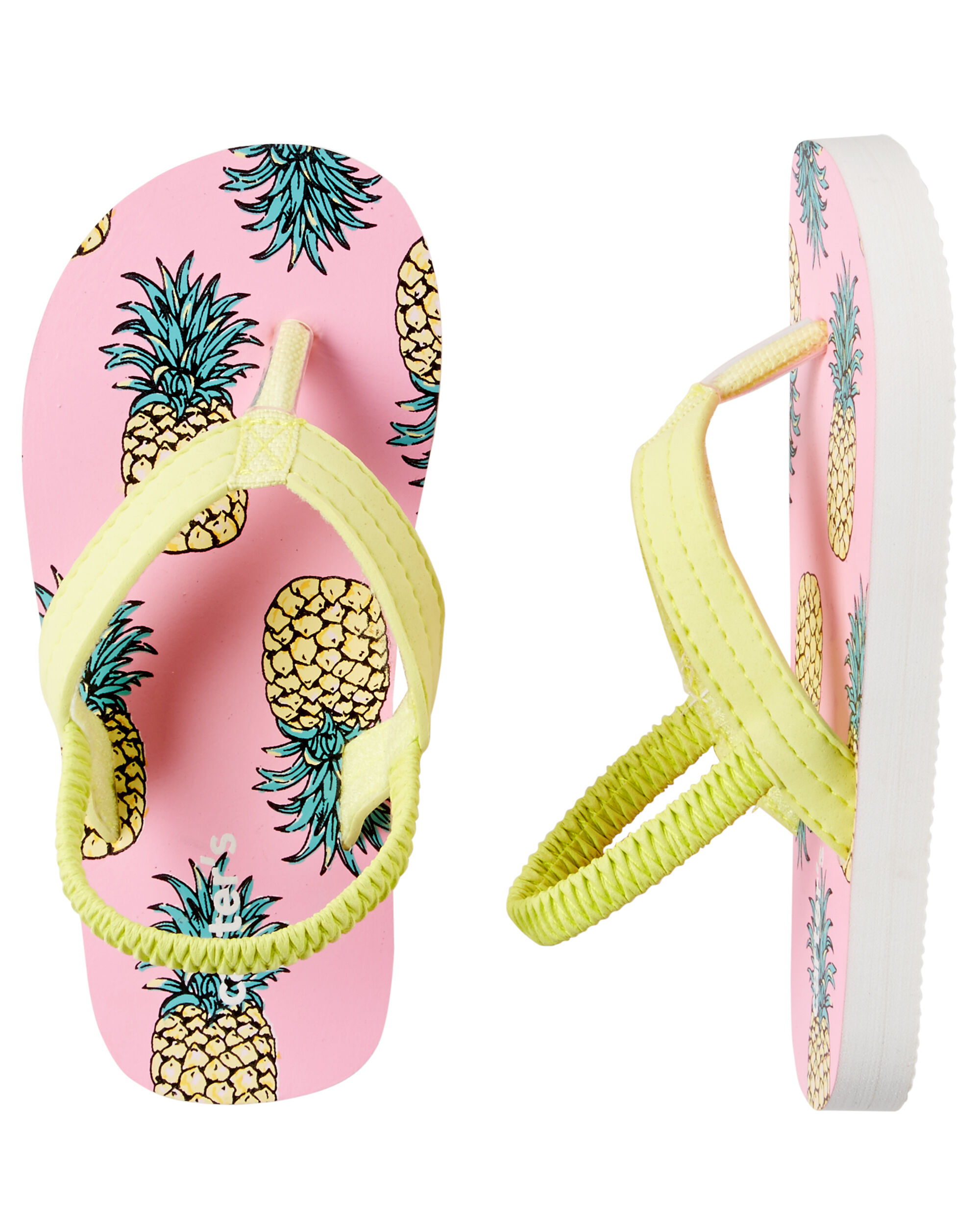 baby girl pineapple sandals