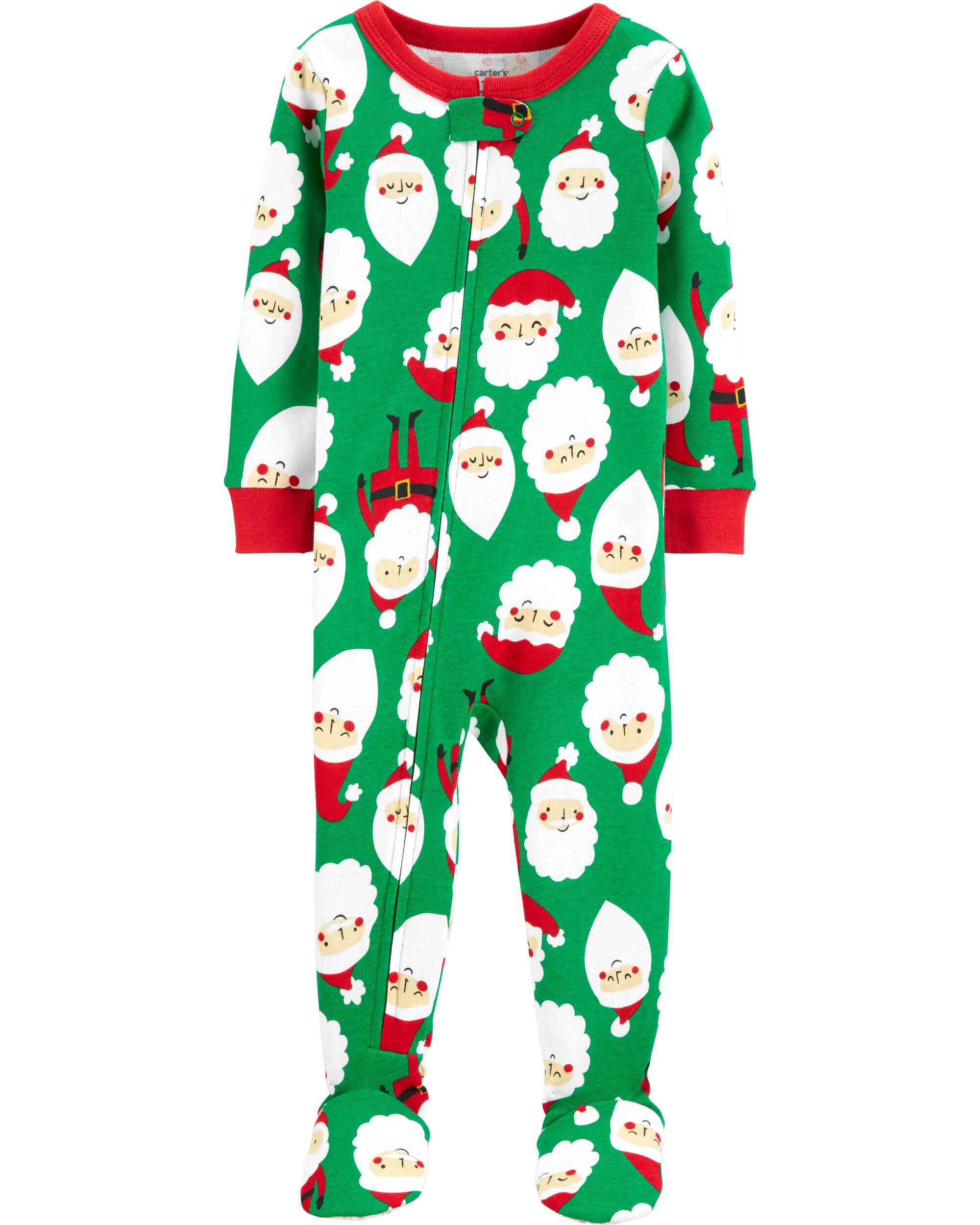 1-Piece Christmas Santa Snug Fit Cotton