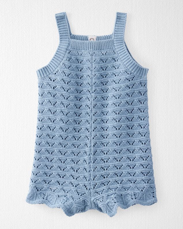 Product image 1 of Baby Organic Cotton Pointelle Romper