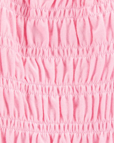  Product image 2 of Toddler Short-Sleeve Smocked Top - Pink