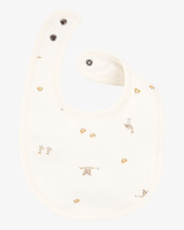 Carter's 3pc Baby Neutral Ivory Duck Bibs main image 0