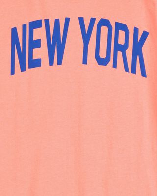Product image 2 of Kid New York Short-Sleeve Graphic Tee - Orange