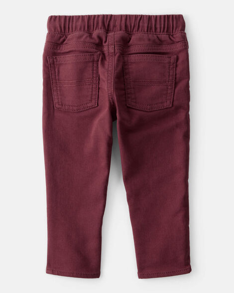 Product image 2 of Baby Boy Cotton Pull-On Fashion Pants - Red