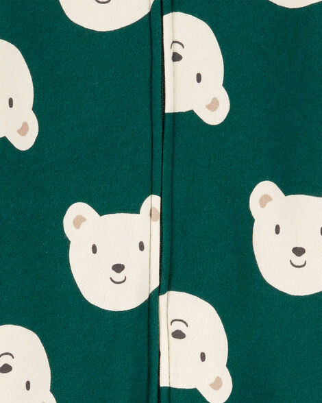  Product image 2 of Baby Bear Hooded Fleece Jumpsuit