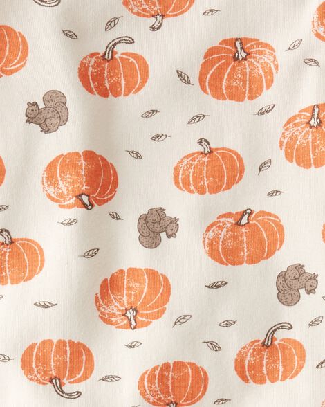 Product image 3 of Baby Organic Cotton Pajamas in Harvest Pumpkins Print