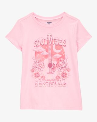 Product image 1 of Kid Concert Short-Sleeve Graphic Tee - Pink