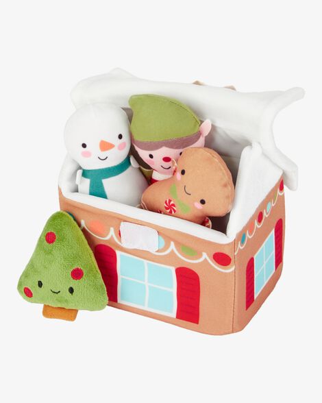 Product image 2 of Christmas Gingerbread House Plush Activity Set