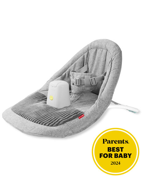 Silver Lining Cloud Upright Activity Floor Seat - Grey