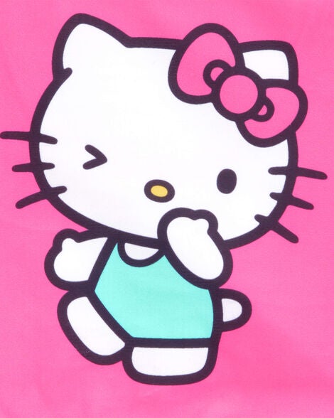  Product image 3 of Kid Hello Kitty® 1-Piece Swimsuit - Pink/Blue