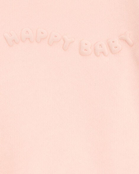  Product image 2 of Baby Happy Baby French Terry Pullover - Pink