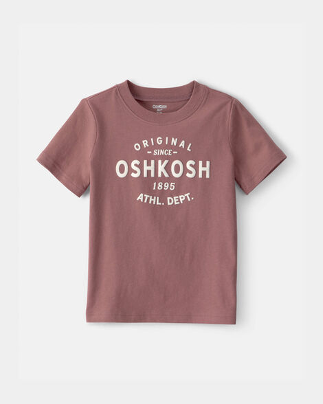 Toddler OshKosh Logo Graphic Tee - Brown