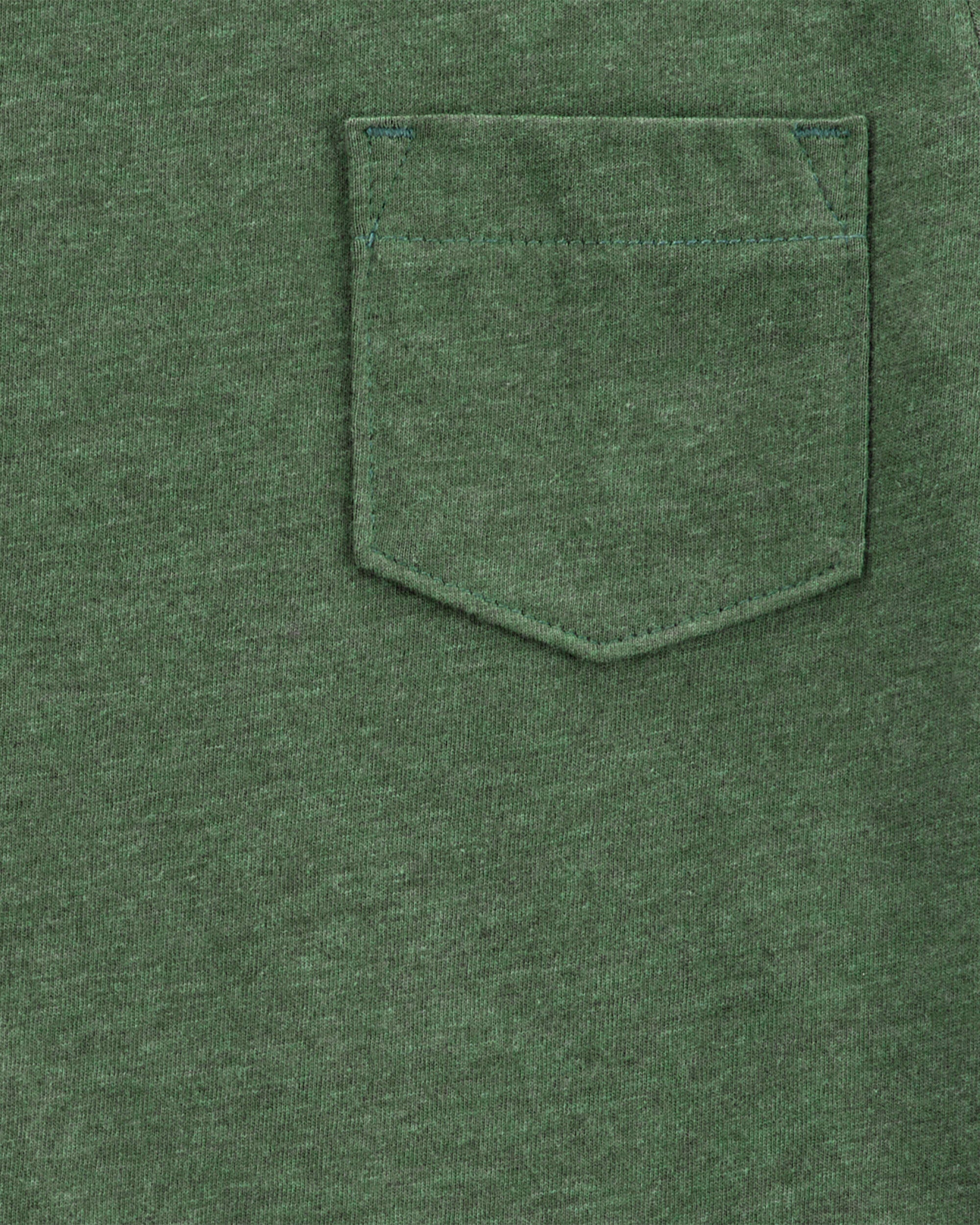 Toddler Solid Knit Short-Sleeve Tee - Green