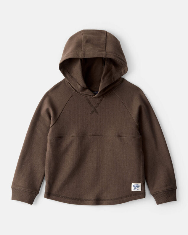 Product image 1 of Toddler Boy Long-Sleeve Hoodie - Brown