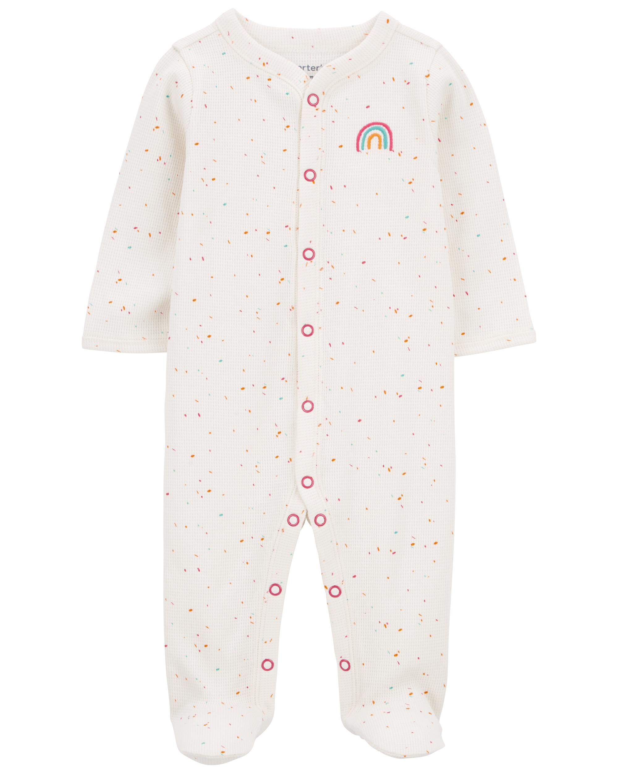 Baby Rainbow Snap Up Footie Sleep Play Pajamas Carter s Carter s