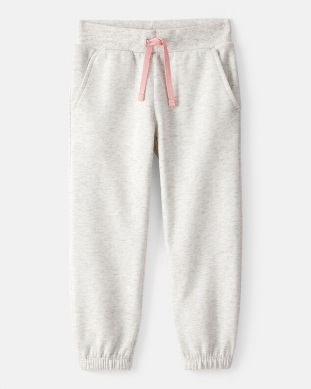 Product image 1 of Toddler Girl Cotton Joggers - Grey