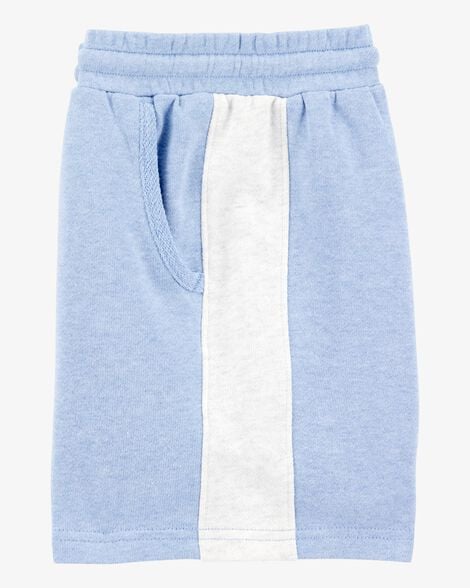 Product image 3 of Kid Pull-On French Terry Shorts - Blue