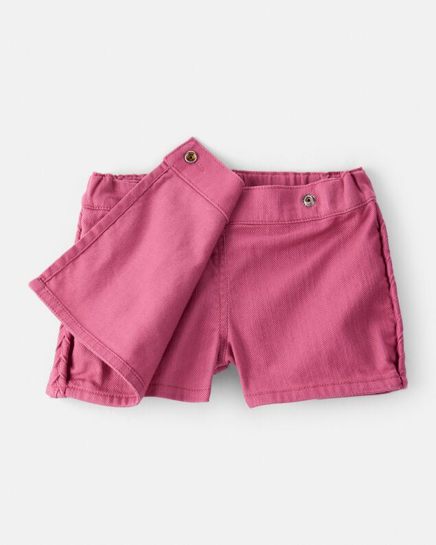 Product image 2 of Baby Girl 100% Cotton Skort - Pink