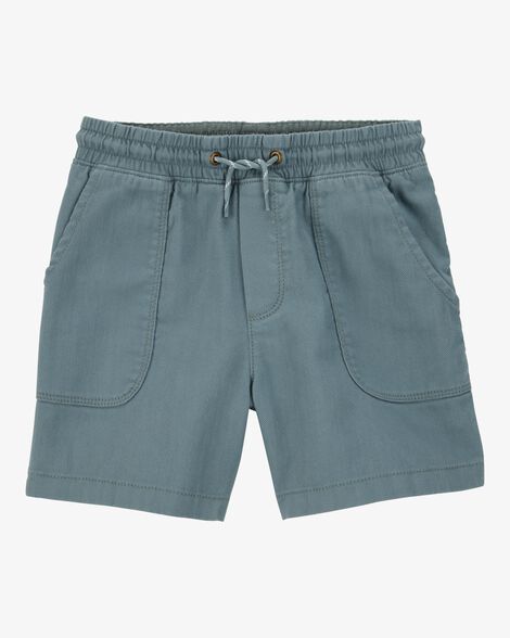  Product image 1 of Kid Pull-On Twill Shorts - Green