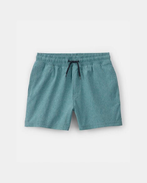 Boys Pull-On Active Shorts - Teal