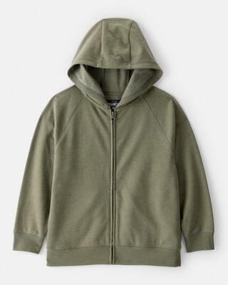 Boys DayDream Fleece Zip-Up Hoodie - Navy