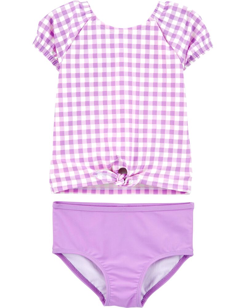 Carter S Gingham 2 Piece Rashguard Set Carters Com