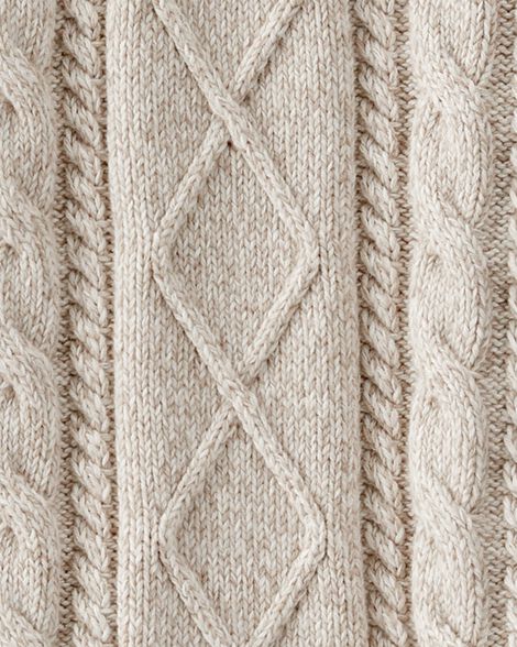 Product image 3 of Kid Organic Cotton Cable Knit Sweater in Toasted Wheat