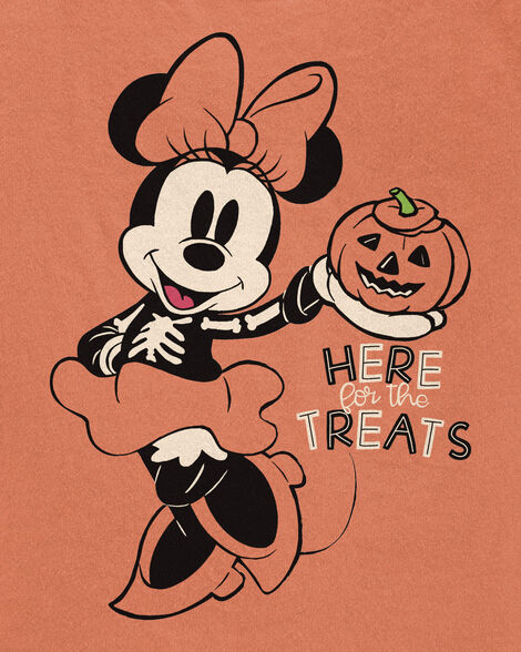  Product image 3 of Toddler Glow In The Dark Minnie Mouse Halloween Tee