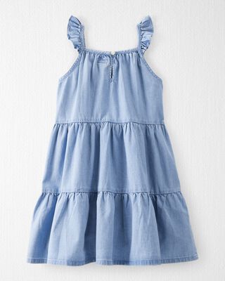 Product image 2 of Kid Organic Cotton Chambray Dress