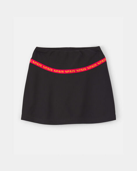 toddler girl umbro spain active skort - black