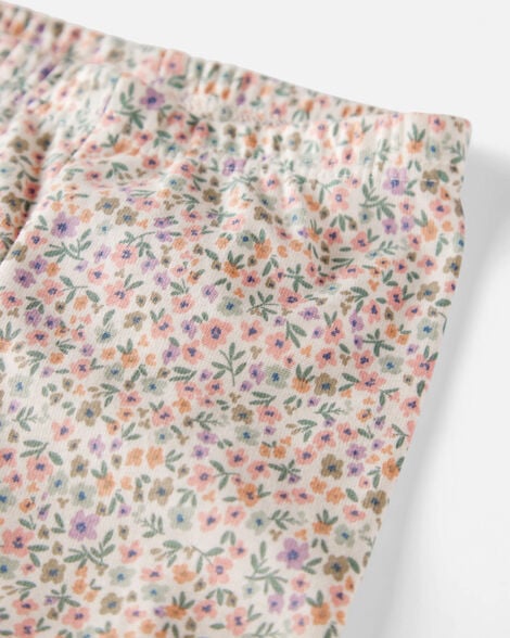 Product image 2 of Baby Floral Print Organic Cotton 2-Piece Pajamas
