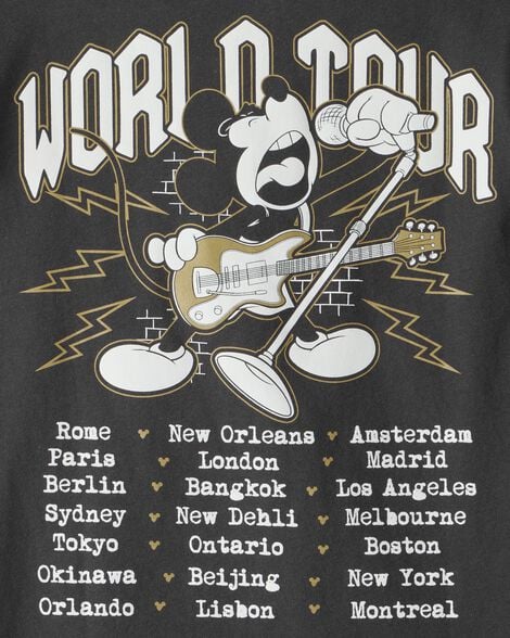 Product image 4 of Kid Disney© Mickey Mouse Short-Sleeve Graphic Tee - Black