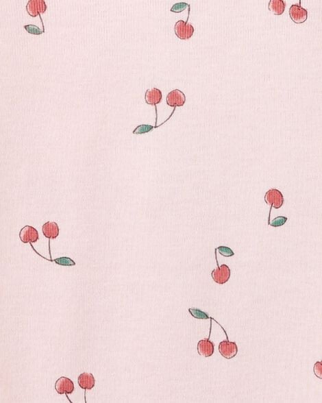 Product image 5 of Baby Girl 5-Pack Cherries & Hearts Short-Sleeve Bodysuits