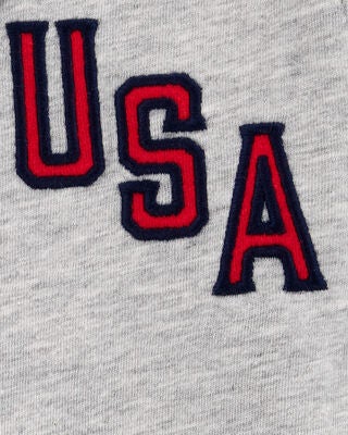 Product image 2 of Toddler USA Varsity Button-Down Shirt