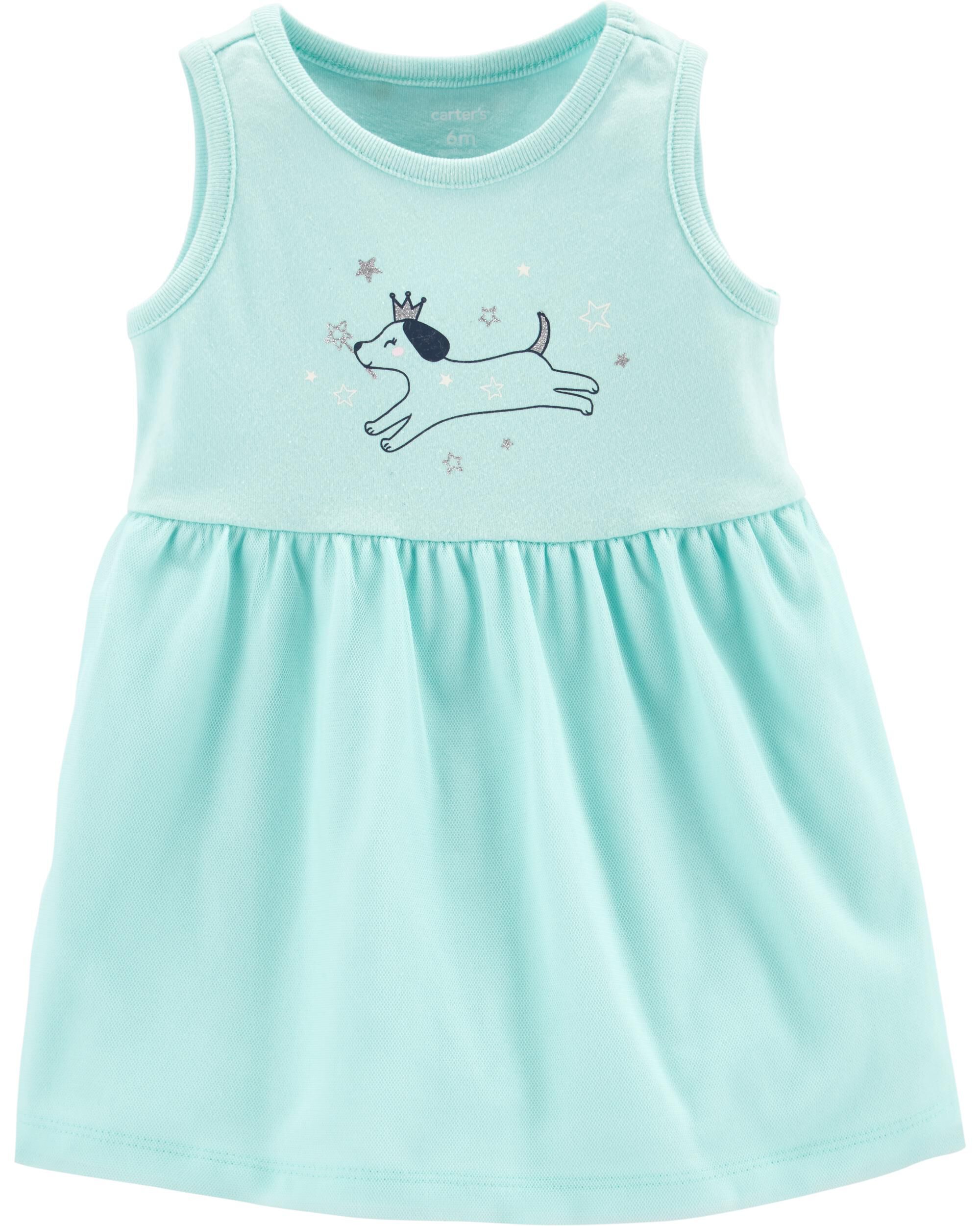 carters tutu jersey dress