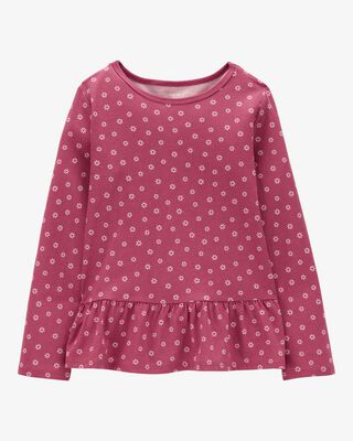 Product image 1 of Kid Floral Peplum Top