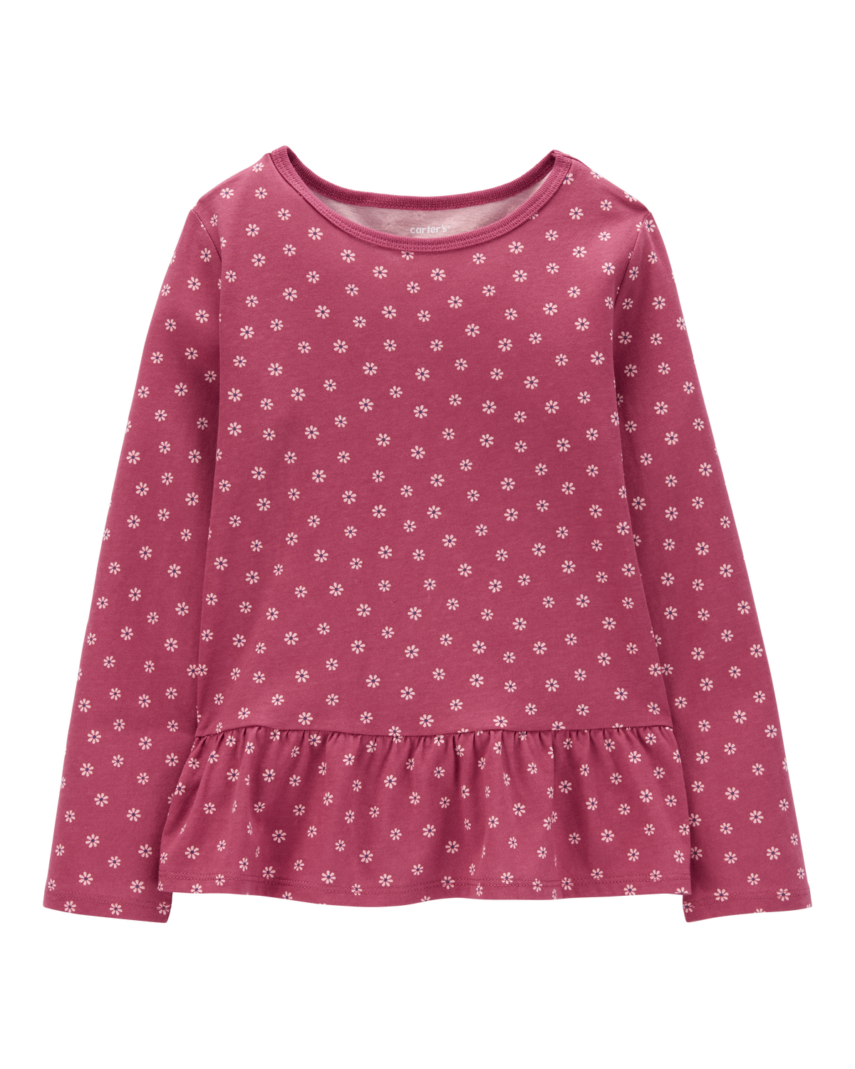 Holiday Collection🎅🏻❤️】 ・heart button peplum tops