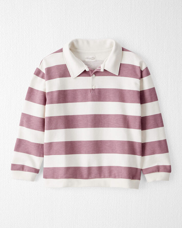 Product image 1 of Kid Organic Cotton Henley Top in Stripes
