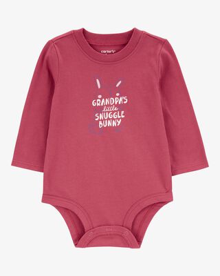 Product image 1 of Baby Grandpa's Little Snuggle Bunny Collectible Bodysuit