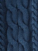 Organic Cable Bodice Sweater Dress - Baby main image 1