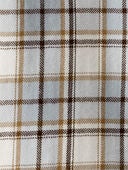 Brown - Toddler Organic Cotton Herringbone Plaid Button-Front Shirt, Selected