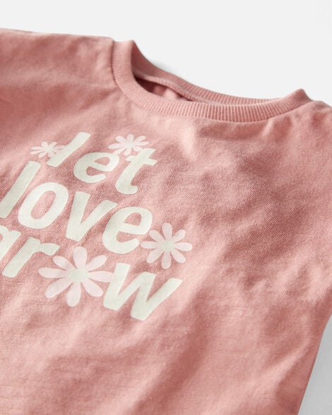  Product image 2 of Baby Organic Cotton Let Love Grow Flutter Tee