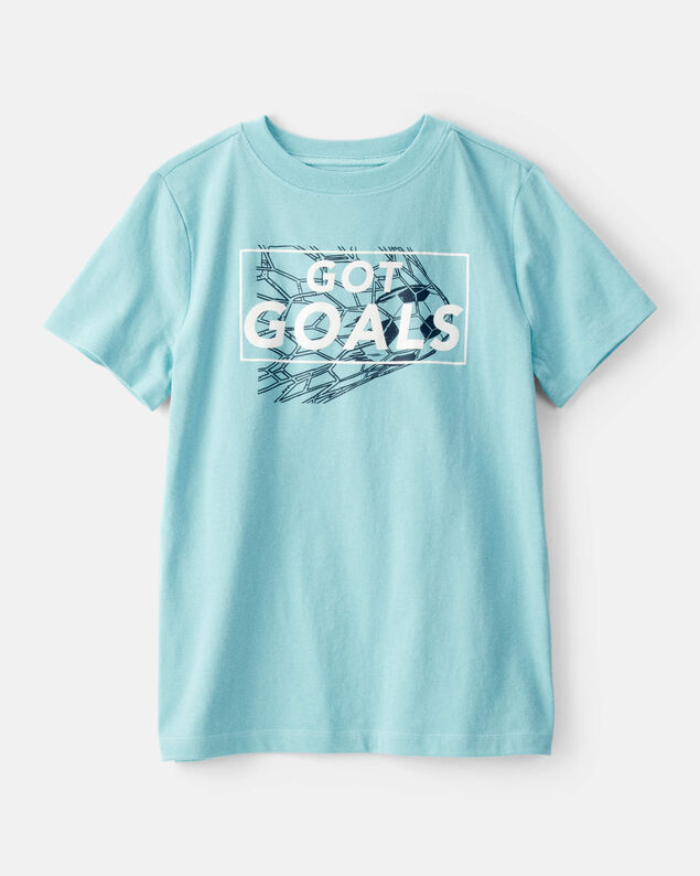 Product image 1 of Boys Got Goals Short-Sleeve Graphic Tee - Blue