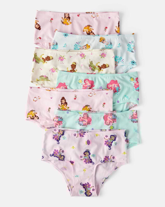 Product image 1 of Girls 7-Pack Disney© Princess Brief Underwear