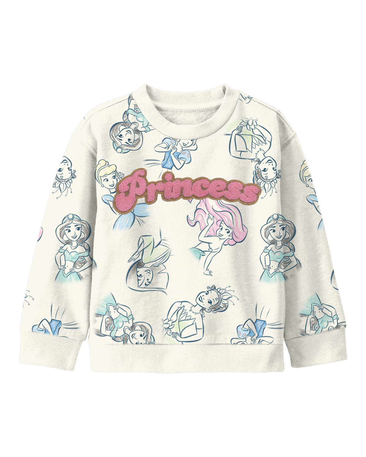 Kid Disney Princess Pullover - Cream - Carter's | Carter's